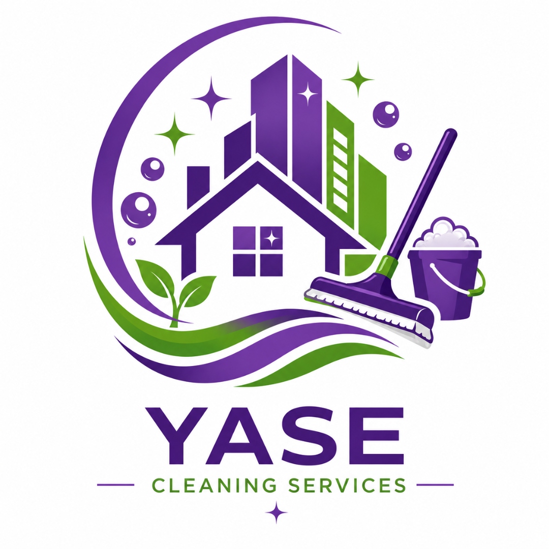 Yase Cleaning Services logo, residential and commercial cleaning company